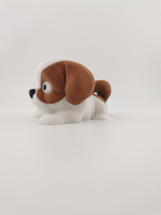Articulated Shih‑Tzu Flexi Dog Fidget Toy & Desk Buddy