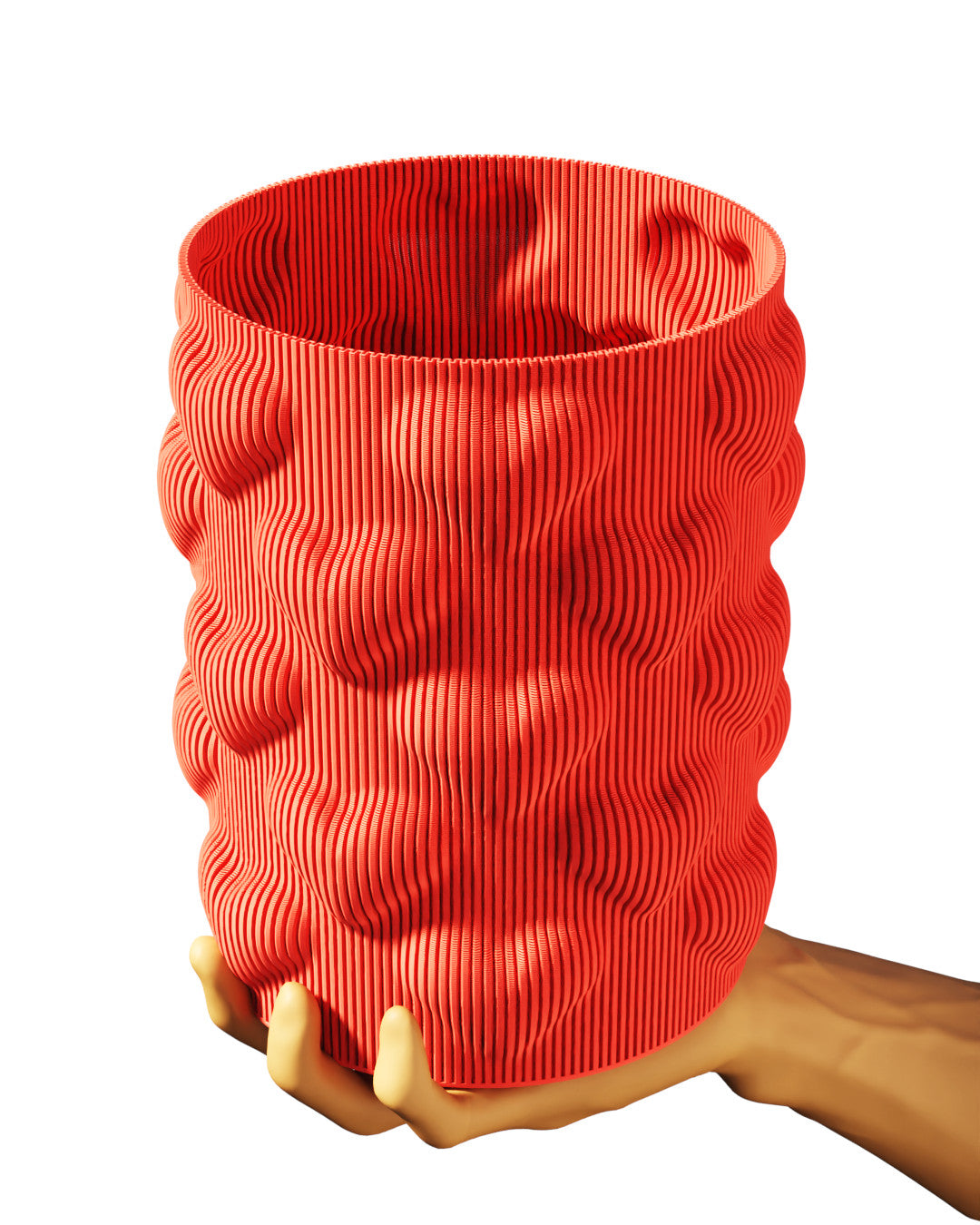 Heart Vase - 3D Printed Decorative Vase