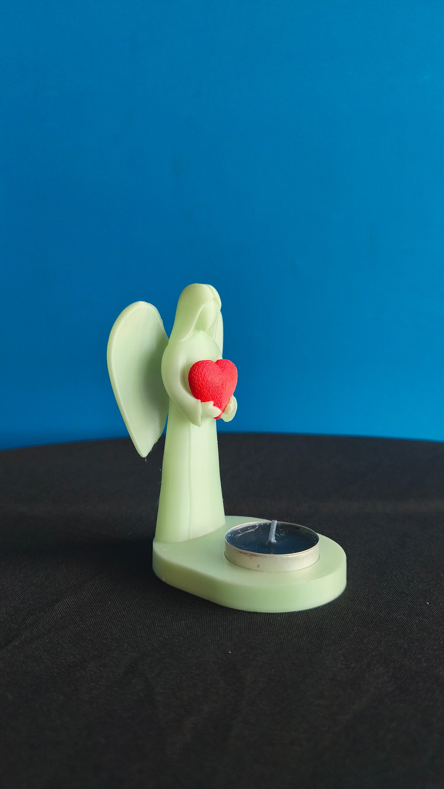 Angel Candle Holder – 3D Printed Decorative Candle Stand