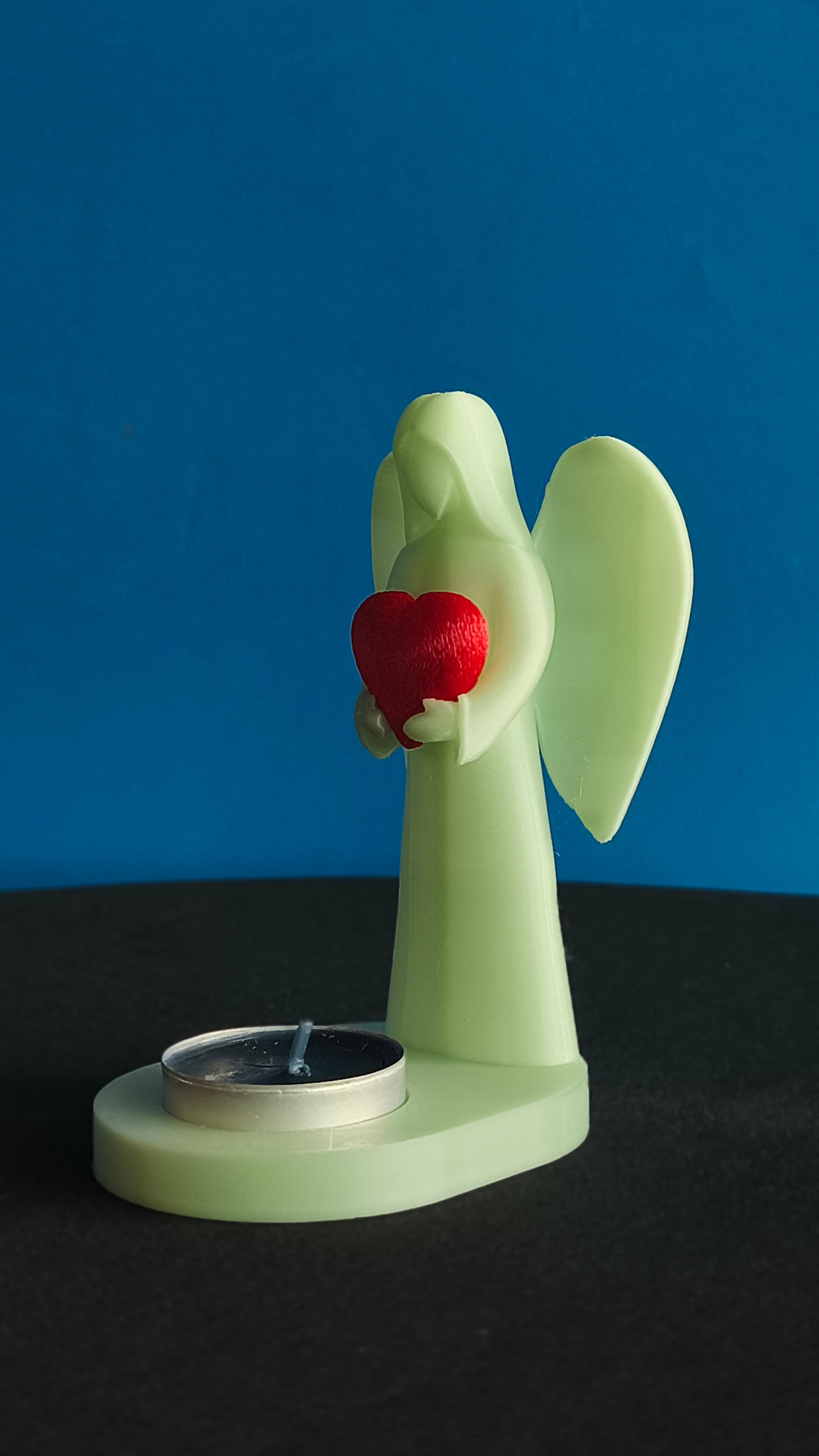 Angel Candle Holder – 3D Printed Decorative Candle Stand