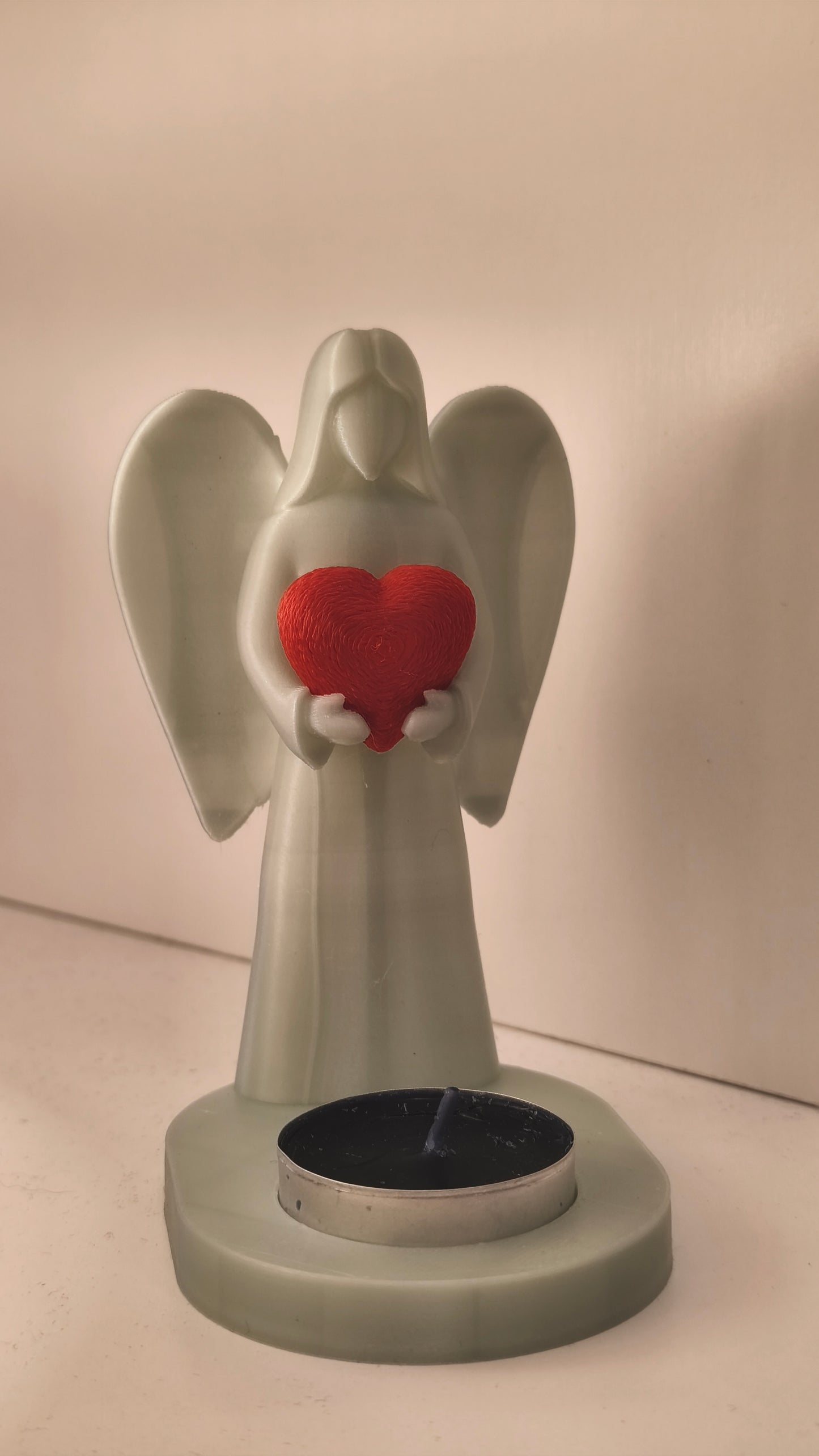 Angel Candle Holder – 3D Printed Decorative Candle Stand
