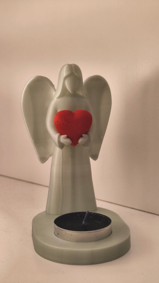Angel Candle Holder – 3D Printed Decorative Candle Stand